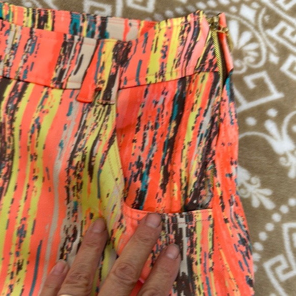 Jamie Sadock Orange Yellow Mini Skorts Casual - Picture 4 of 11